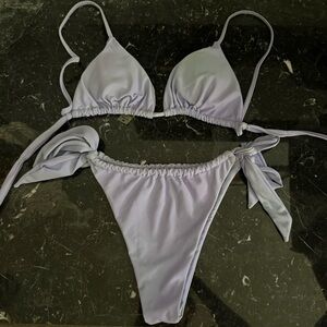 Lilac Purple Bikini Set